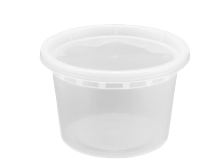 RitePak - 24oz Heavy Duty Deli Container Combo, 240/cs - DI24C