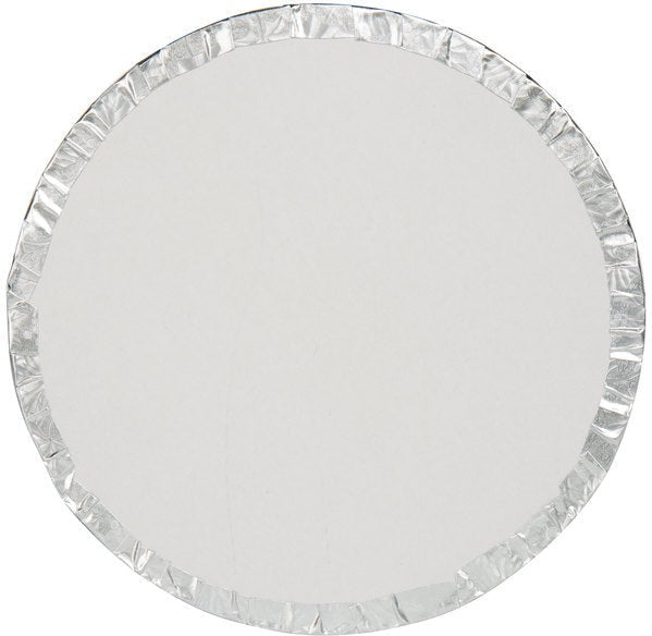 Enjay Converters - 20" x 0.25" Round Silver Cake Board, 24/cs - 1420RS24