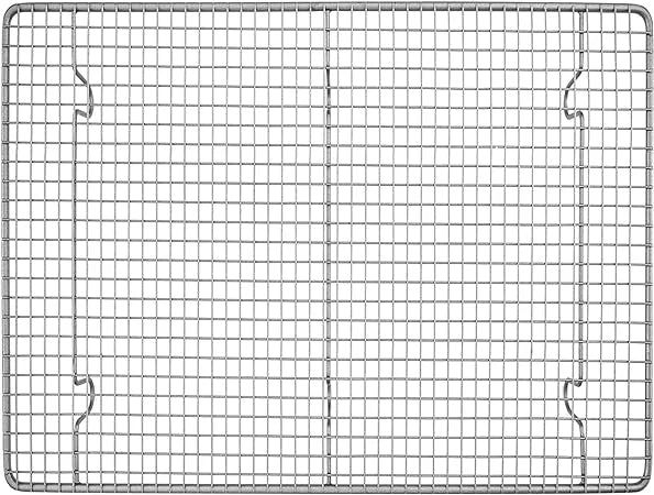 Fat Daddio's - 12" x 17" Stainless Steel Cooling, Roasting, Grilling Rack  - CR-HAL