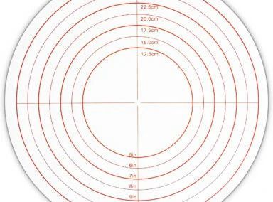 Fat Daddio's - 12" x 3" ABS Turntable with Brake and Top Measuring Guide - TT-123B