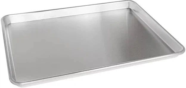 Fat Daddio's - 18" x 13" x 1" Natural Aluminum Sheet Pan - SP-HALF