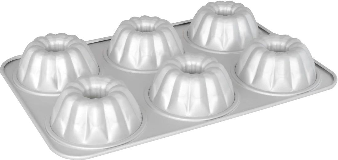 Fat Daddio's - 2.125" X 1.75" X 0.75" Aluminum Anodized Muffin Pan - MFN-MINI