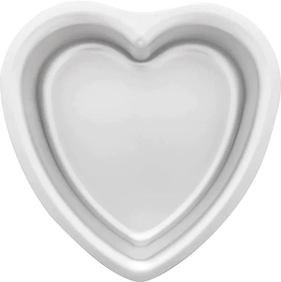 Fat Daddio's -  8" x 3"  Aluminum Anodized Heart Cake Pan - PHT-83