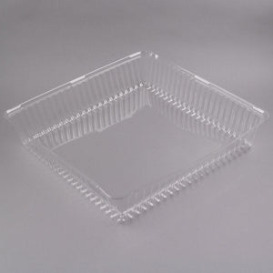 Fineline Settings - 16" x 16" Clear Plastic Square Dome Lid, 40/cs - DDSQ1616.L