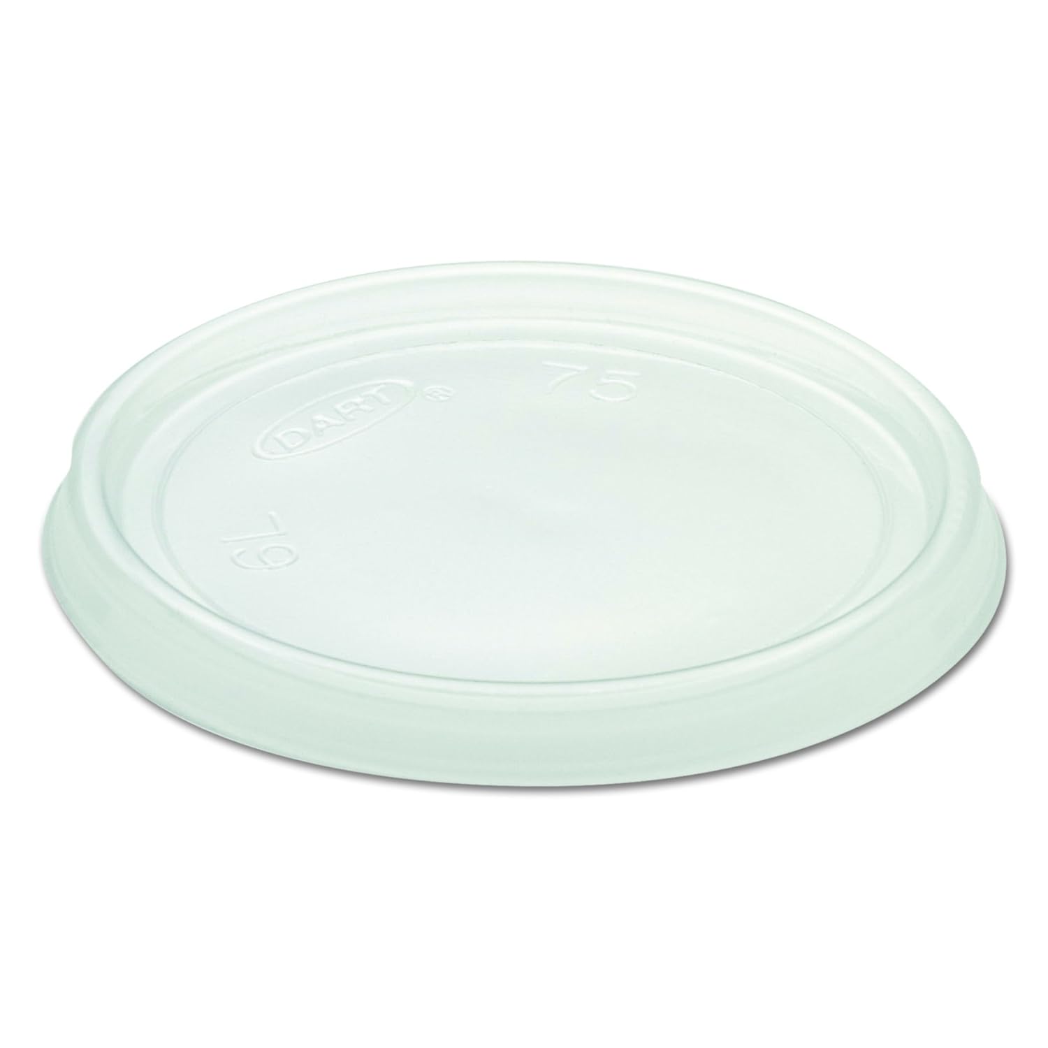 Clear Non-Vented Lids For 6/8 Oz Dish, 1000/Cs - TF68CL