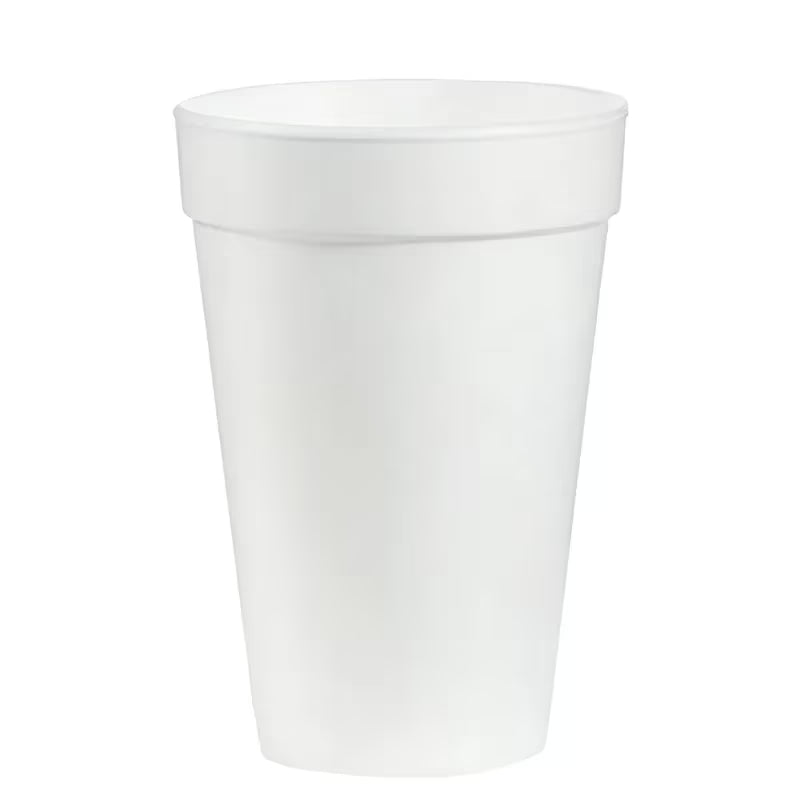16 Oz Foam Cups Coffee Design, 500/cs - SM16CD