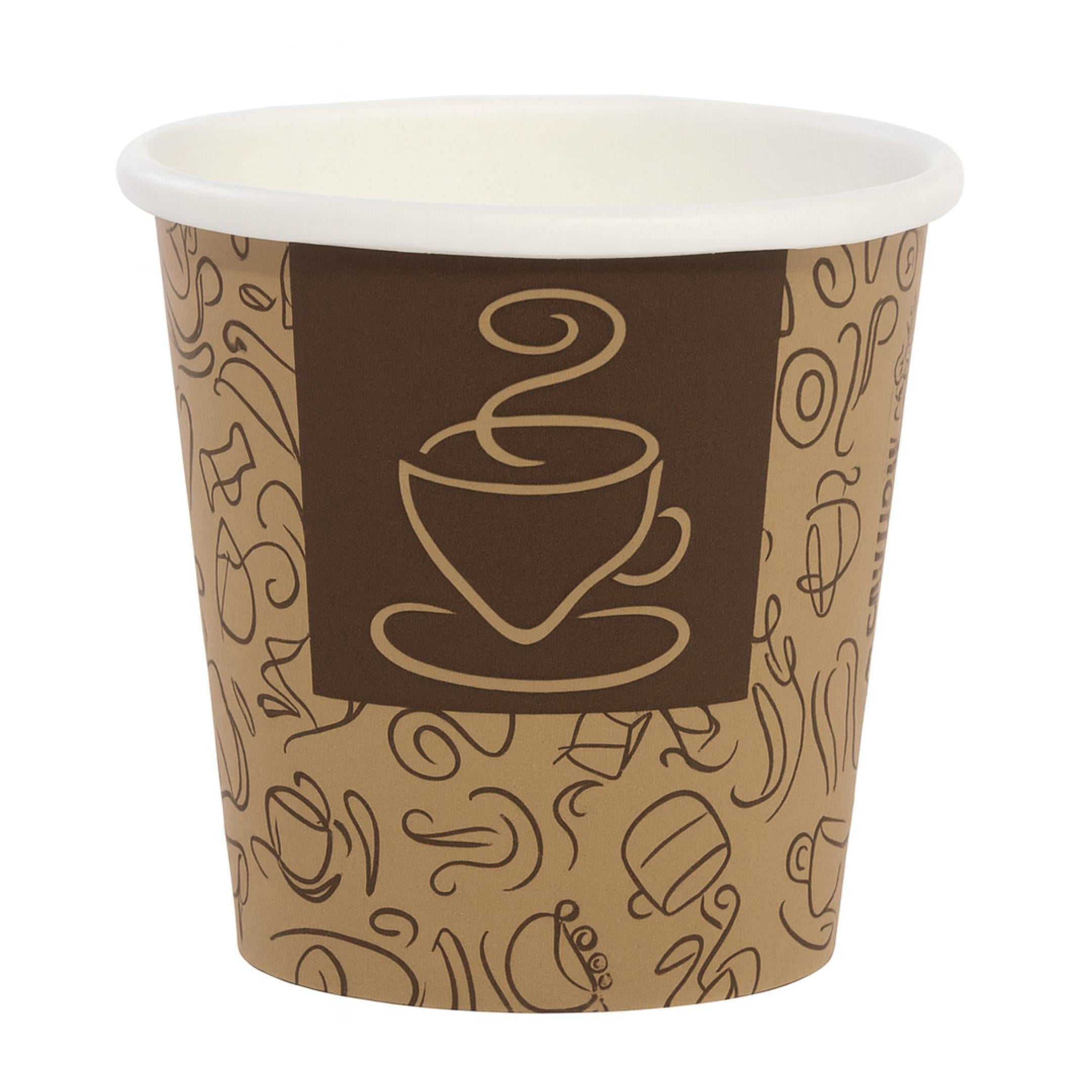 RiteWare - 8 Oz Cafe Design Hot Cup, 1000/cs - HC08CF