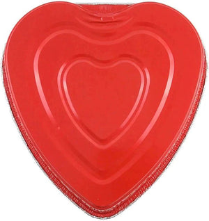 HFA - Large Heart Shaped Foil Pan, 100/Cs - 339-30-100