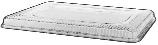 HFA - Plastic Low Dome Lid For 309 Foil Cake Pan, 100/Cs - 2063LDL-100