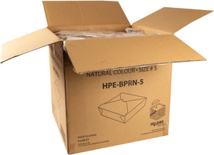 Hy-Pax - Natural Take Out Container, 4/35/Pk - HPE-BPRN-5