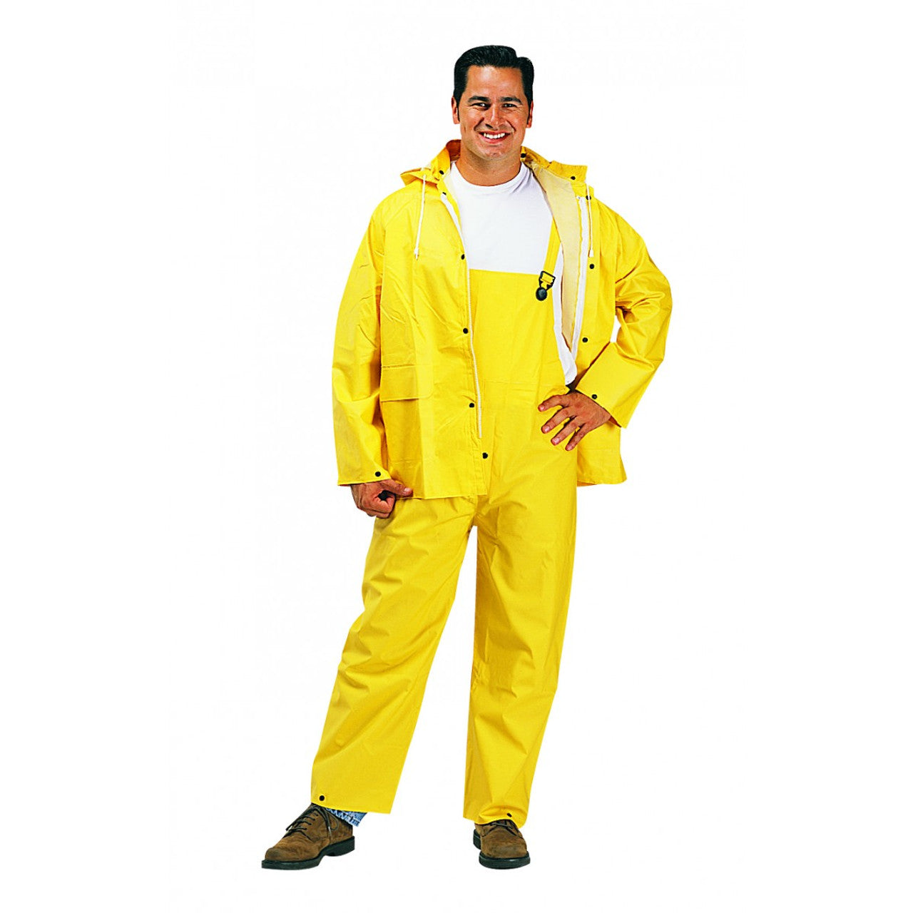 Ralston CanSafe - 3-Piece Yellow PVC Rainsuit - 2XL Size, 20 Units/Case (1220/2XL) -TSZW335PP2X