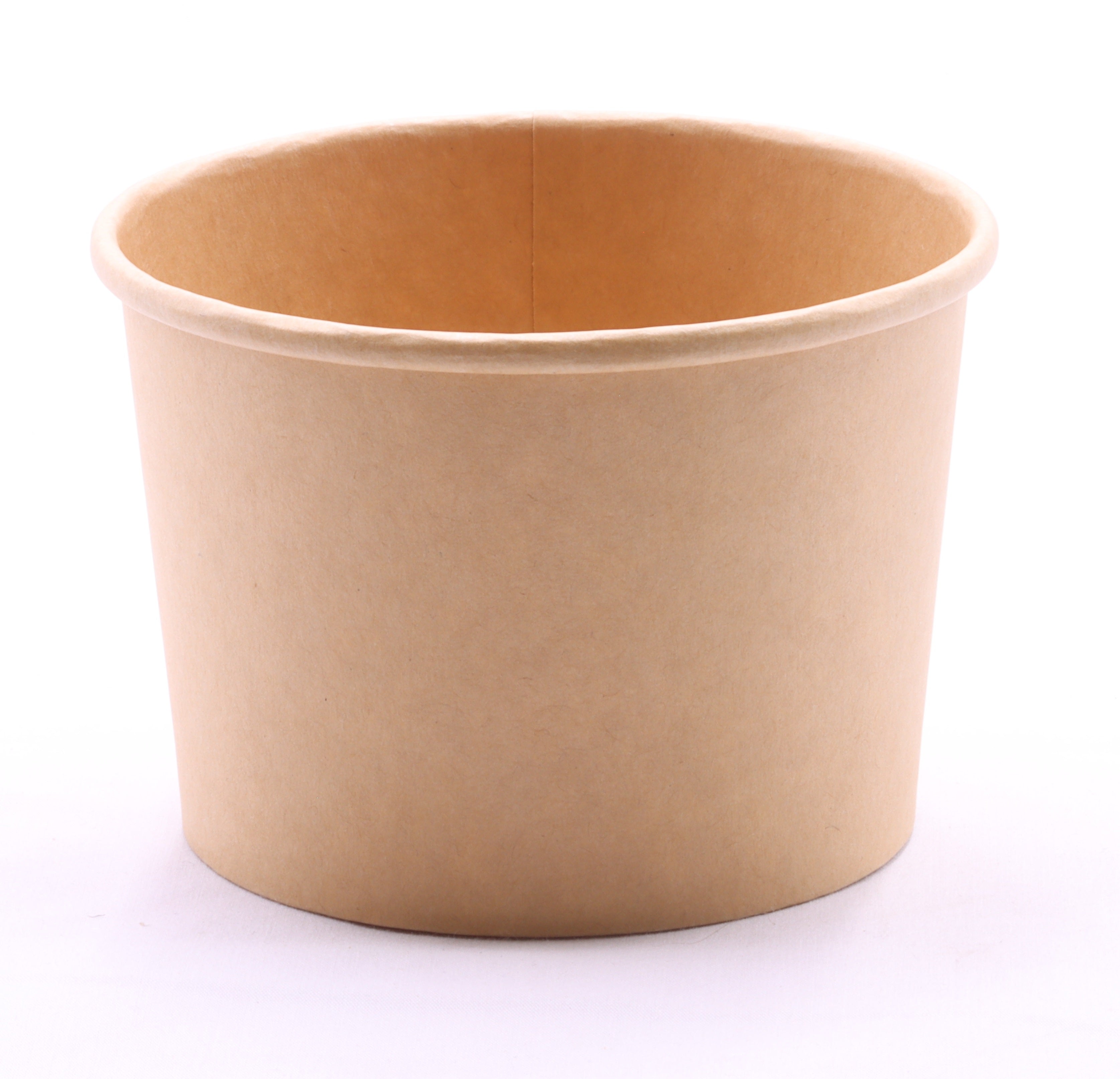 RiteEarth - 16 Oz Paper Food Container Kraft, 1600 Series 500/cs - FC1616K