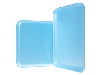 15 x 5.19 x .75 Blue Foam Tray, 250/cs - 7HB