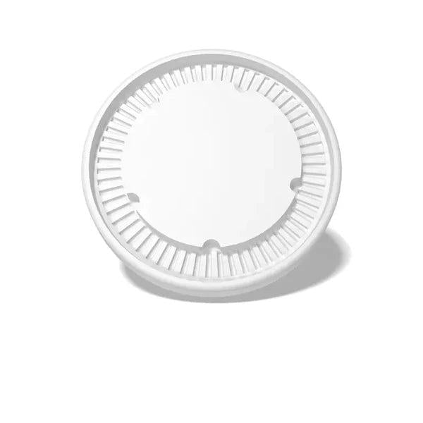 12 Oz White Flat Plastic Vent Lid, 1000/cs - LFRFH12 (Special Order)