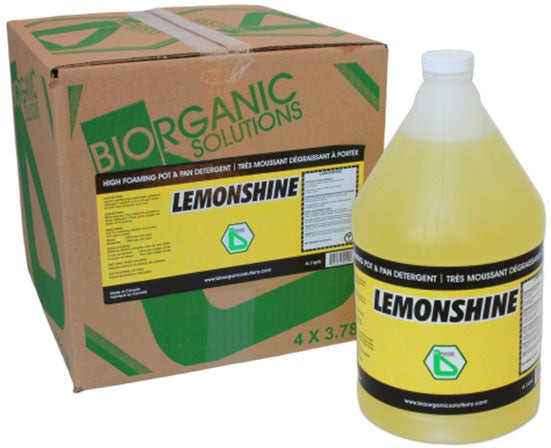 Lemonshine - 4 Liters Lemon Dish Detergent, 4Jg/Cs - 220046