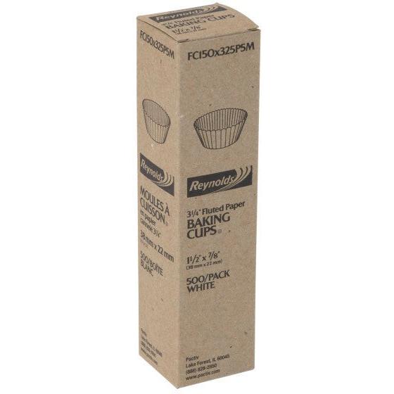 Pactiv Evergreen - 1 Oz Paperboard Baking Cups, 500/sl - FC150X325P5M