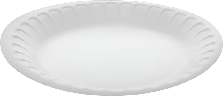 Pactiv Evergreen - 7" Round Foam Plate, 900/Cs - YTH100070000