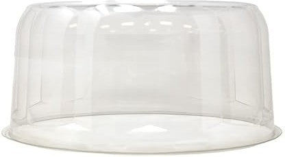 Pactiv Evergreen - Loaf Cake Container and Lid, Black Base with Clear Lid - TV0244CB