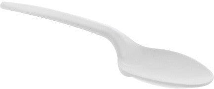 Pactiv Evergreen - White Medium Weight Plastic Spoon, 1000/Cs - YFWSWCH