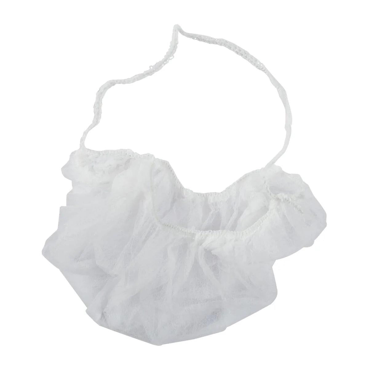 RiteTouch - 18" NWPP Beardnet White, 100/Bg, 10 Bg/Cs - BNP1810