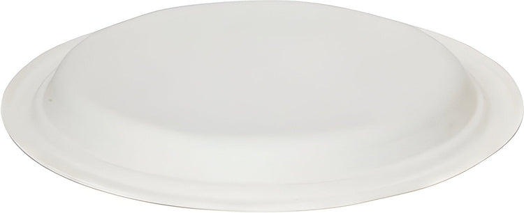 RiteEarth - 6.75" Bagasse Round Plate, 500/cs - P070