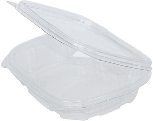 RitePak - 8 Oz Clear Hinged Deli Container, 200/cs - DH08