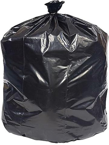 RiteSource - 20" x 22" Regular Black Garbage Bags, 500/cs - 2022RB