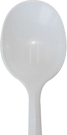 RiteWare - Medium White Soup Spoons Weight Cutlery, 1000/Cs - C2104