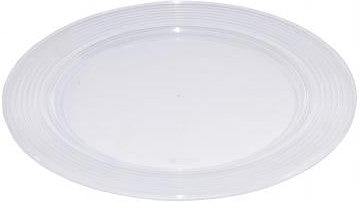 Sabert - 7.5" Round Clear Platter, 216/Cs - 1008R