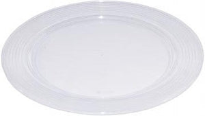 Sabert - 7.5" Round Clear Platter, 216/Cs - 1008R