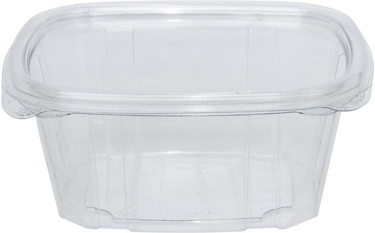 Tilton Plastic - 16 Oz Clear Hinged Deli Container, 300/Cs - R416