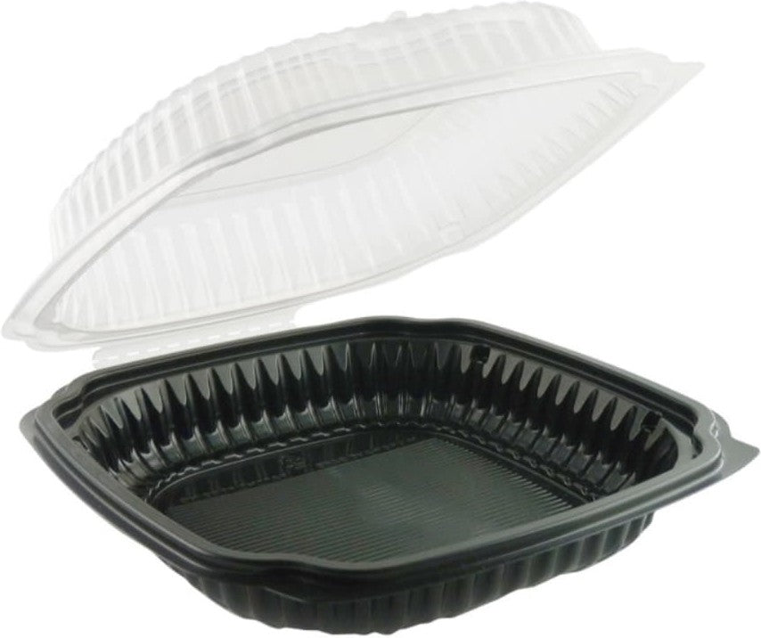 Anchor Packaging - 47.5 Oz Culinary Classics Perforated Hinged Clamshell Container, 100/Cs - 4659611