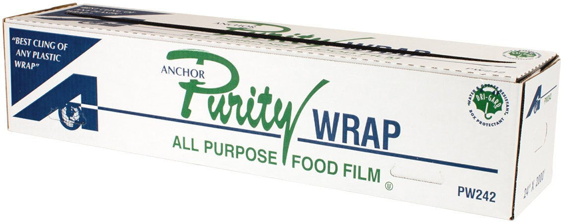 Anchor Packaging - 24" x 2500 ft Purity Wrap Cutter Box Film, 1rl/Bx - 7309442