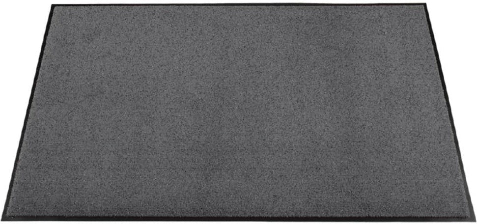 Americo - 9 ft x 2 ft Olefin Charcoal Floor Mat - 6107398