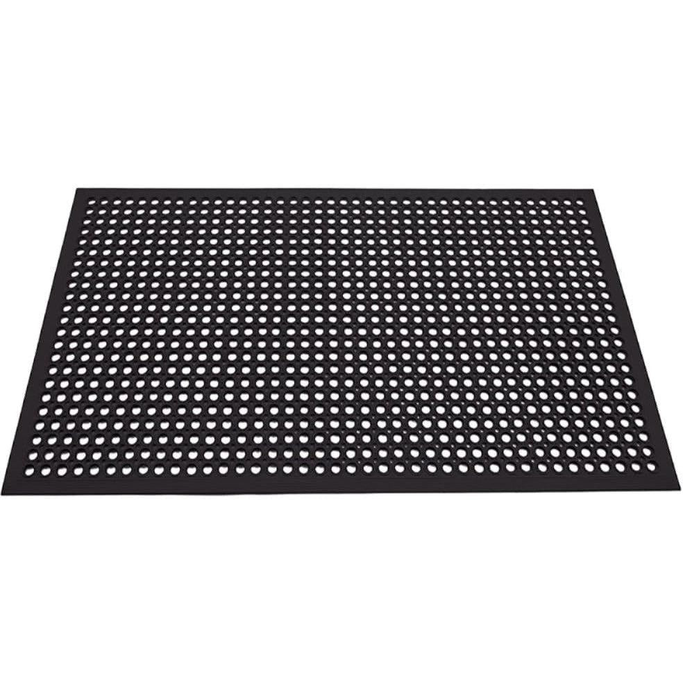 Americo - 2 ft x 3 ft Black Eversoft Anti-Fatigue Floor Mat  - 7139023