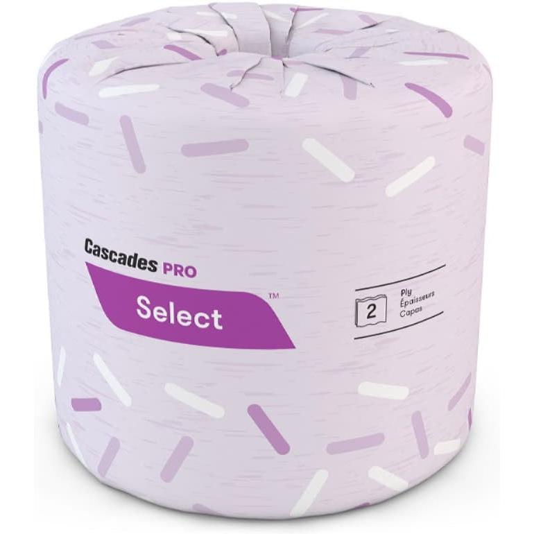 Cascades Tissue Group - 420 Sheets Select 2 ply Toilet Tissue, 48rl/cs - B921