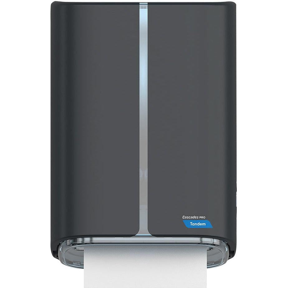 Cascades Tissue Group - Gray NEW Tandem Autocut Towel Dispenser - C340