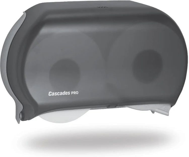 Cascades Tissue Group - Double JRT Toilet Tissue Dispenser - CASDB400