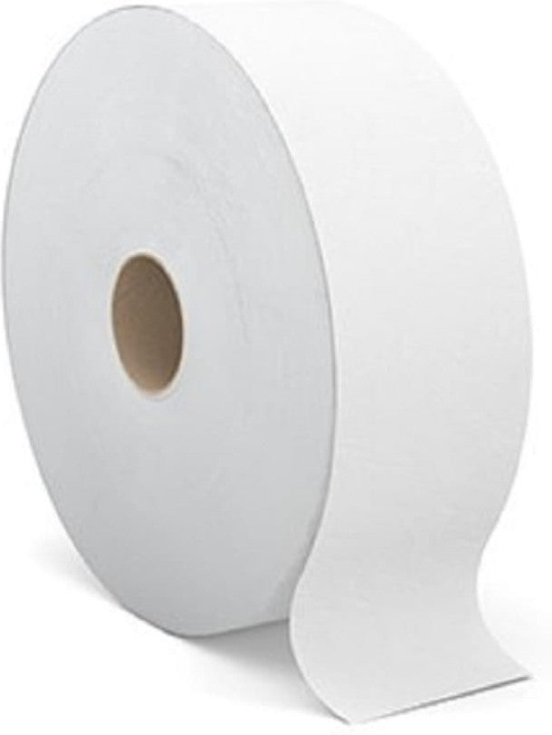 Cascades Tissue Group - 1400 Feet Tandem 2 ply JRT White Toilet Tissue, 6rl/cs - T260