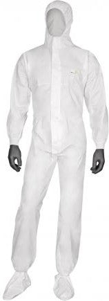 Degil Safety - Deltatek 5000 XL White Disposable Overall with Hood - DT117XG