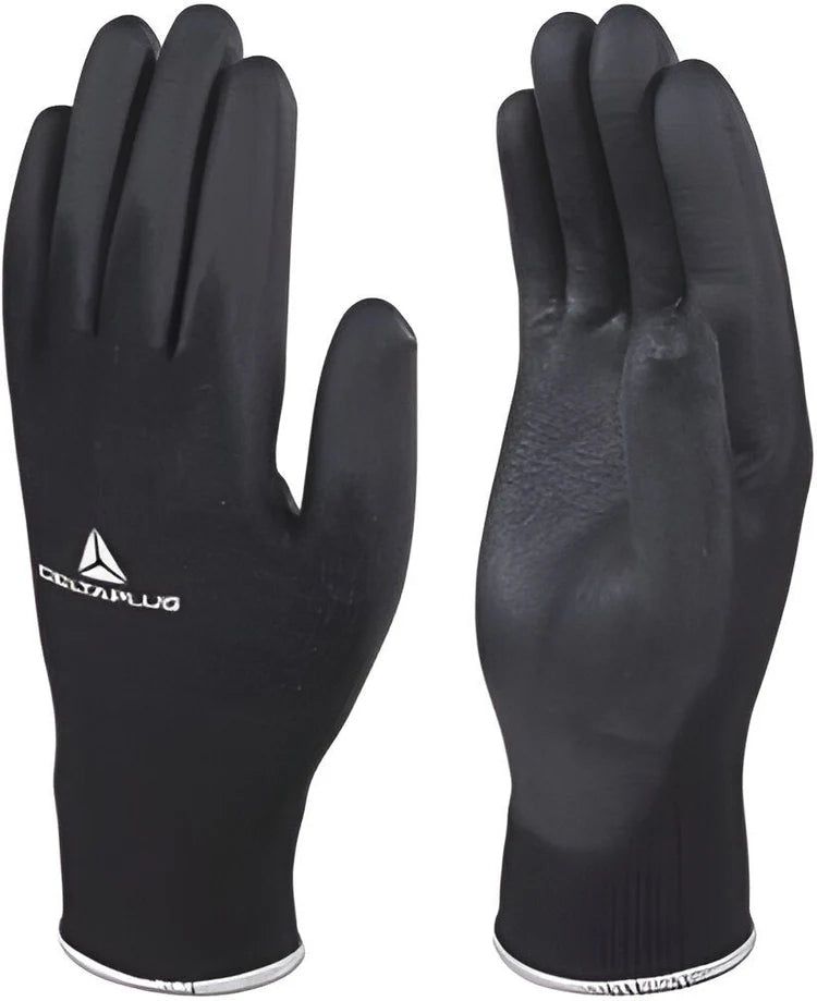 Degil Safety - #6 Black Polyester Knitted Gloves, 240Pr/Cs - DPPVE702PN06