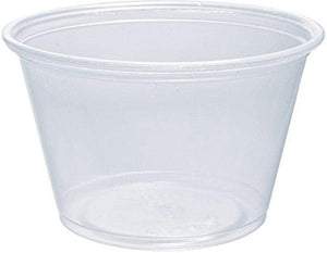 Dart Container - 3/4 Oz Clear Plastic Portion Cups, 2500/cs - 075P