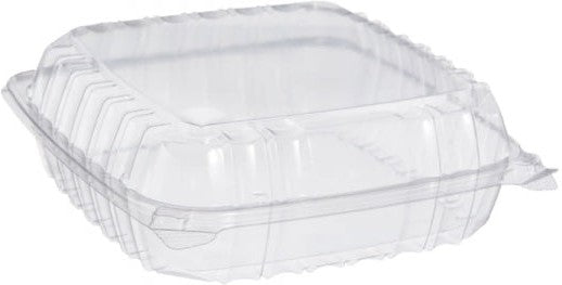 Dart Container - 8.8" x 9.3" Clear Large OPS Plastic Container, 250/Cs - C95PST1