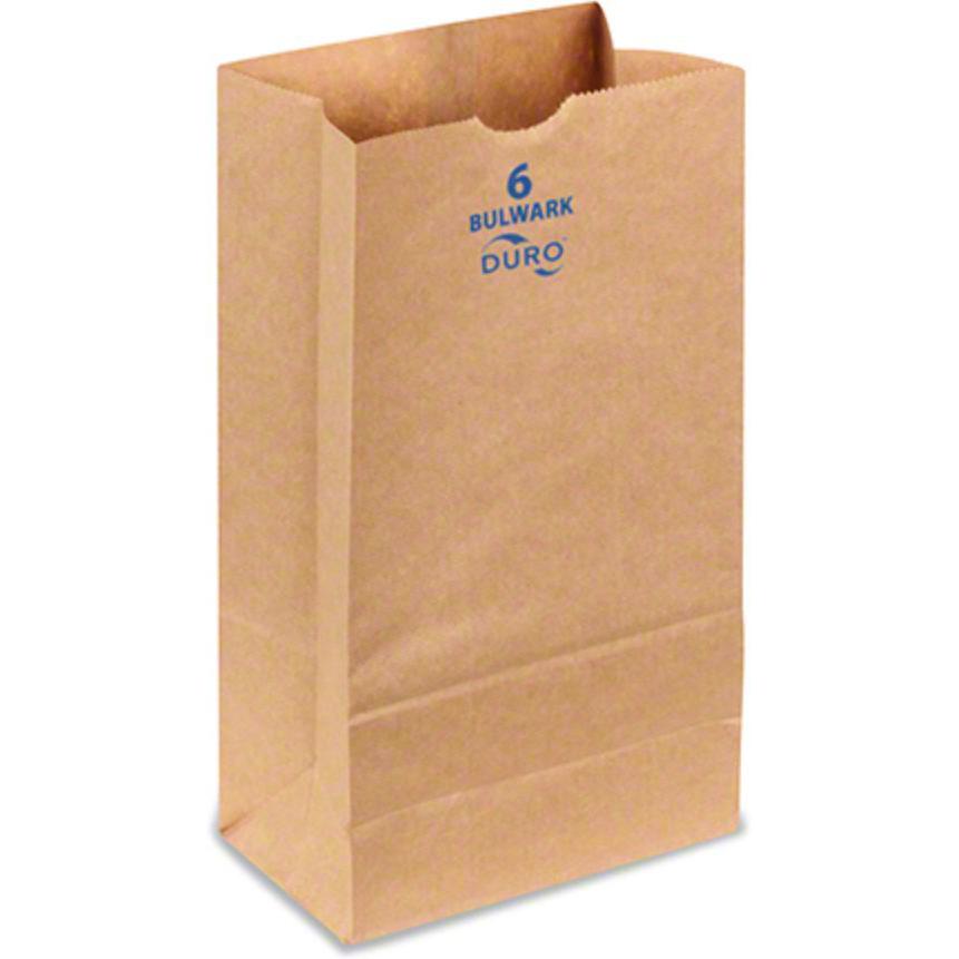 Duro - Bulwark #6 Extra Heavy Duty Paper (SOS) Bags, 400/Bn - 71006