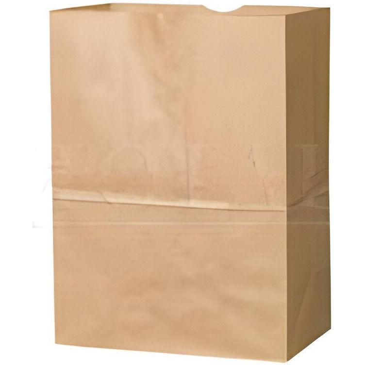 Duro - 9.75" X 6.25" X 16.3", 1/8Brown Paper Barrel Bag, 500/Bn - 81187