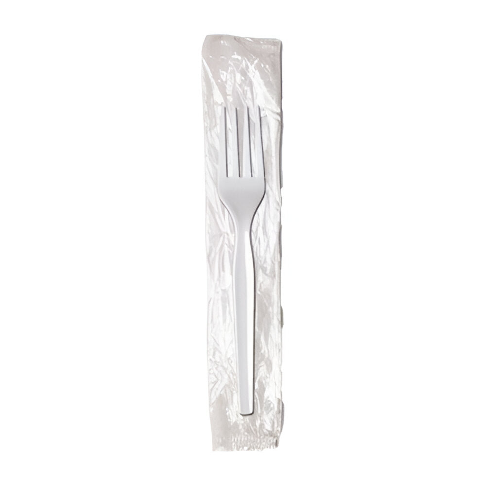 R J Schinner - White Empress Medium Wrapped Fork, 1000/cs - EMPE178001