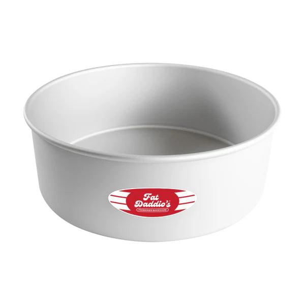 Fat Daddio's - 10" x 4" Anodized Aluminum Round Cake Pan - PRD-104