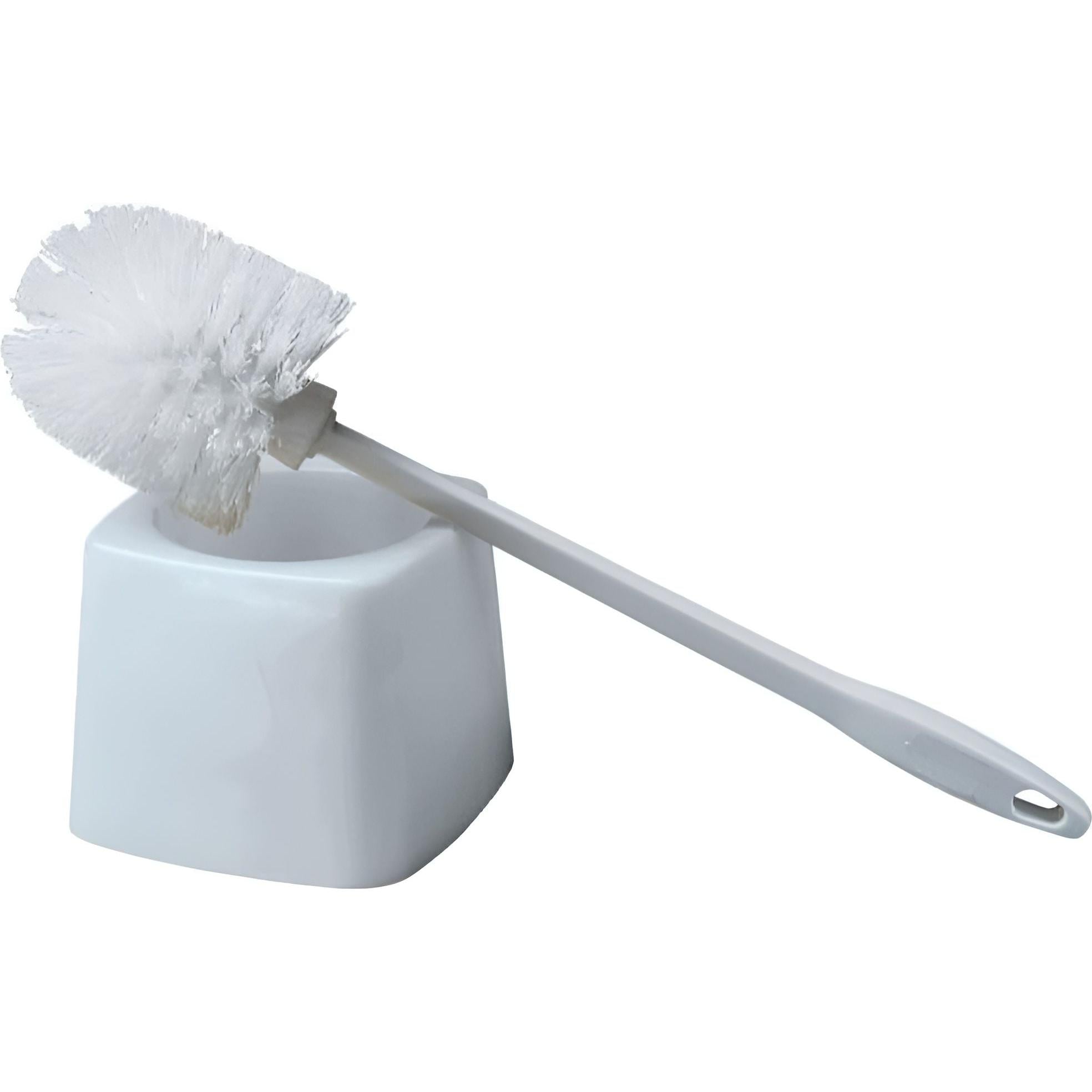 Vileda Professional - Plastic Bowl Brush and Caddy, 24/Cs - 134760
