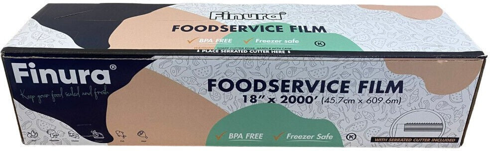 Nupack - 18" x 2000ft Finura Food Service Film - 350202