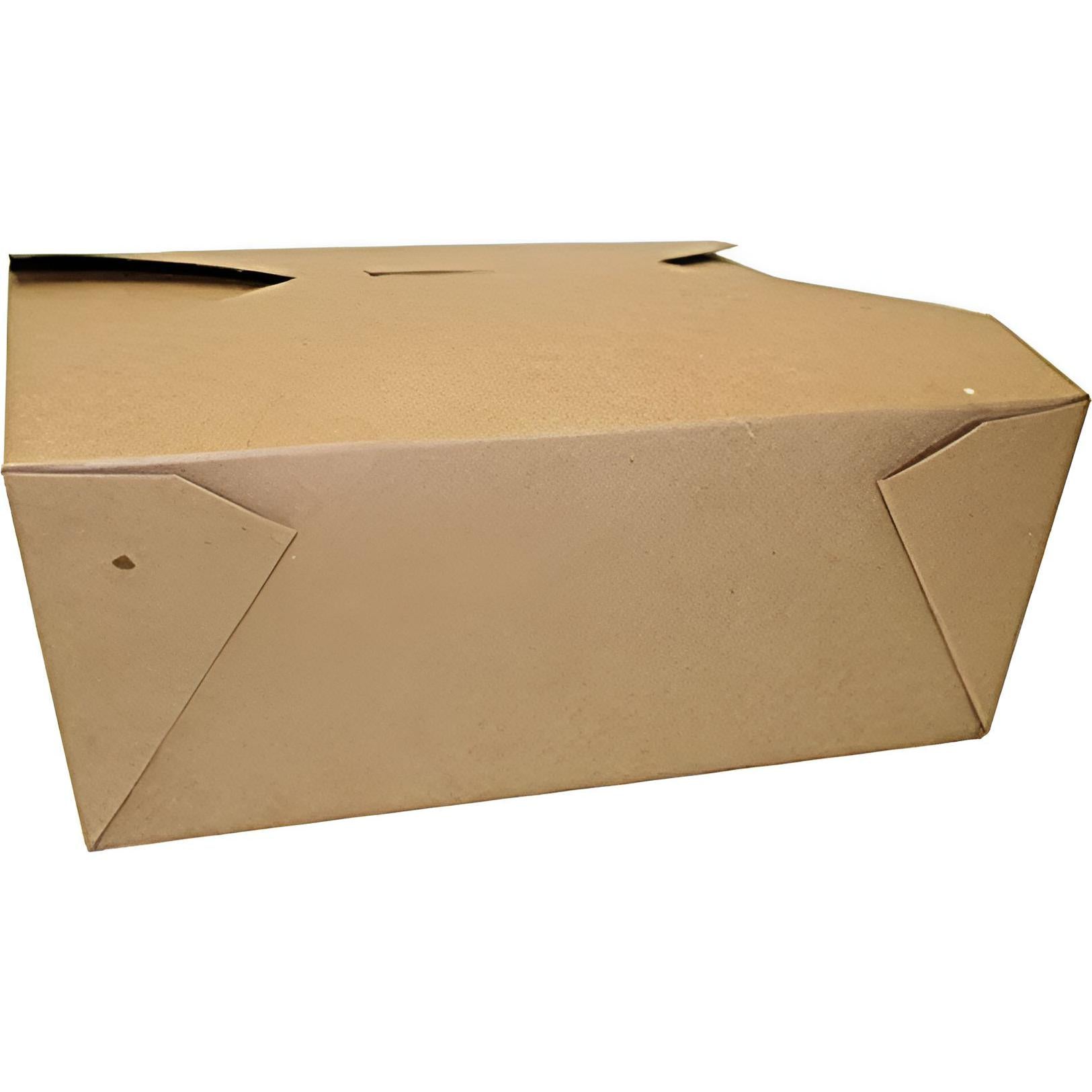 Fc Meyer Packaging - 6" x 4.75" x 2.5" Kraft Anti Fingerprint Cardboard Take Out Containers, 300/cs - MPK8K